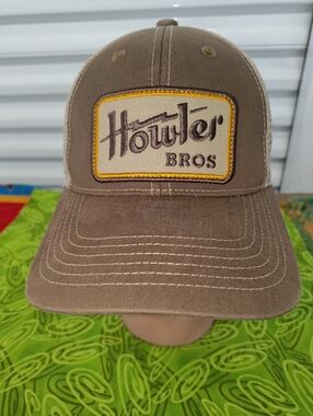 Howler Bros Howler Electric Stitched Patch Trucker Mesh Snapback Hat Cap OSFA